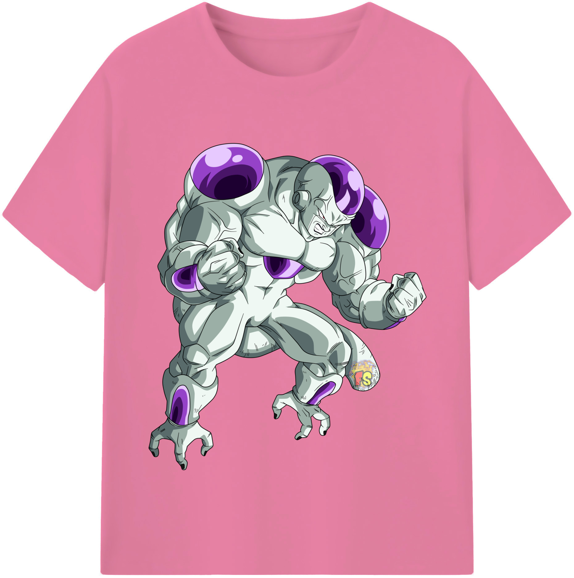 （画像用） ドラゴンボール フリーザ DRAGON BALL Frieza 綿100％半袖Tシャツ（フロントプリント）